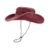 Cappelli a tesa larga Cappello da pesca impacchettabile Parasole Giungla All-match per escursioni all'aperto Campeggio all'ingrosso