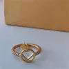 Designer Women Gold Rings Diamond Letter Ring Luxury Engagement Rings For Chain Titanium Steel F Designers Jewelry Gold Ring 6 7 8 Size