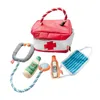 Carrier Dog Toy Set QMONSTER Plush Squeak Chew Toys Medicine Cabinet Makeup Bag Cute Interactive Puzzle Pet Toys