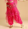 Desgaste de la etapa Pantalones de danza del vientre para adultos Pantalones tribales Pantalón Egipto Ropa de Bollywood Trajes de baile Profesional