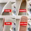Dress Shoes Solid Color Pointed Toe Shallow Women Flats Shoes Mesh Loafers Soft Bottom Knit Ballet Flats Shoes Lazy Slip on Boat Shoes 230511