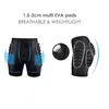 Motorkleding 3D Gevotte heupbescherming Shorts Beschermende uitrusting voor ATV Riding Motocross Cycling Ski Ice Skate Snowboard Volleybal