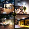 Luzes de jardim solares ao ar livre Sensor de movimento COB LED Luz de parede solar com 3 modos de trabalho de iluminação de segurança