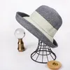 Wide Brim Hats 202304-2509139 Chic Summer Natural Folds Fishing Sun Protection Can Fold Cap Men Women Leisure Hat