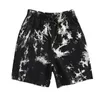 Running Shorts Mens Summer Gradient Tie Dye Sports Casual Beach Par Pants Board L Lattice