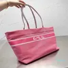 2023 Fashion Handbag Handheld One Counter Tote كبيرة الإناث أنثى سميكة الطالبة تخزين حقيبة تسوق بسيطة