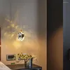 펜던트 램프 LED 조명 침실 거실을위한 북유럽 크리스탈 천장 가정 장식 매달려 램프 실내 조명 220V