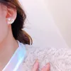 Stud Earrings 3-6mm Natural Freshwater Pearl 925 Sterling Silver Needle Intellectual Elegance Fan Shape For Women Girls Jewelry