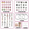 Chaîne DIY Bracelet Perlé Ensemble avec Boîte De Rangement Cadeau De Noël Acrylique Grand Trou Perles Filles Bricolage À La Main Bijoux Kit De Fabrication 230511