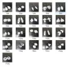 DHL Сублимация пустые подвесные серьги Ocheyu Printing Незаконченная серьга для теплопередачи с крючками и кольцами для ювелирных изделий для ювелирных изделий