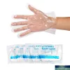 Simple Plastic Disposable Gloves Disposable Food Prep Glof PE PolyGloves for Cooking Cleaning Food Handling Household Cleaning Tools Protect Hand