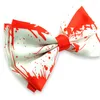 Bow Ties Butterfly Tie voor mannen Women "Halloween Vampire Blood" Design Tuxedo Dress Bowtie Gravata Party Bruiloft Buiging Boogschepen Geschenk