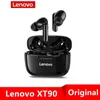 Lenovo Wireless-Kopfhörer XT90 TWS Bluetooth 5.0 Sportkopfhörer Touch-Taste IPX5 wasserdichte Ohrstöpsel mit 300-mAh-Ladebox