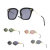 Diseñador de lujo cat Eye Gafas de sol vintage Gafas Gafas de mujer Gafas de hombre Gafas de sol de mujer Lentes UV400 para hombres y mujeres
