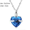 Pendant Necklaces Heart Cremation Urn Necklace For Ashes Keepsake Jewelry Memorial Cylindrical