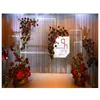 Party Decoratie Wedding Stage Grid Decoratieve bloemenballonnen achtergrond Stand Iron Arch rechthoekig scherm afgeschuinde decoratieparty