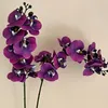 Dekorativa blommor Soft Orchidea Flower Bouquet Silk Artificial Fake Wedding Decoration Valentines Day Gift Home Accessories