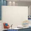 2M Height Creative Home Decor White Brown Organ Paper Wall Screen Room Dividers Office Partition Removable Folding Baffle