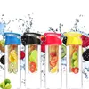 Portable Sport Bouteilles D'eau Infuseur De Fruits En Plastique Tasse D'eau Sans Bpa 700 ml Bouteilles D'eau Avec Filtre Jus Shaker Tasse D'eau