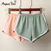 Womens Shorts Sports Women Summer Candy Color Anti Emptied Skinny Casual Lady Elastic Waist Beach Correndo Short Pants 230511