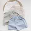 Shorts Sommer Baumwolle Jungen Strand Kleinkind Mädchen Kinder Kinder Kurze Hose Lässige Babykleidung 230510