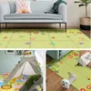 Play Mats Cartoon Baby Play Mat 180*100CM Anti-slip Kids Rug Waterproof Thick Soft Floor Foldable Children Living Room Crawling Mat