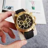 R0lex Armbanduhren für Herren, 2023, neue Herrenuhren, alle Zifferblatt-Arbeit, Quarzuhr, hochwertige Top-Luxusmarke, Uhr, Herrenmode, Gummi-Uhrenarmband, rr01
