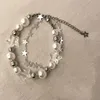 New Trendy Beaded Bracelet Pearl Star Pendants Jewelry For Women Men Couples Y2K Cool Style Party Gift Fashion Accessories