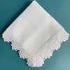 Table Napkin 4 Pieces Linen s Hemstitch Natural Dinner s Custom s For Party Wedding 230511