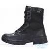 Chaussures de randonnée 1000d cordura nilon impermevel trekking caminhadas homens militar ttico combate botas camada split-gro couro airsoft engrenagem P230511