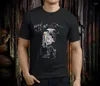 Mäns T-skjortor Dr Gonzo Fear and Loathing Mens Black T-shirt Size S-3XL