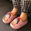 Slipper Sandal Pantai Anak anak untuk Anak Laki laki Perempuan Sepatu Rumah Tebal Musim Panas Luar Ruangan Kartun Lembut 230510