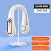 Portable Mini Hanging Neck Fan Bladeless Neckband Fan Digital Display Power Air Cooler USB Rechargeable Electric Fans