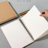 Notepads Professional sketchbook Thick pape notebook diary Art school supplies Pencil drawing notepad Painting Book 230511
