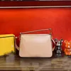 Bolso de mano clásico de color mixto con ribete de cadena 2023, nueva moda, bolso informal para mujer, bolso de hombro tipo bandolera