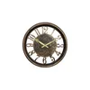 Wandklokken Vintage klok woonkamer metalen aanwijzer Home Decor Hanging Ornament Plastic Shell Quartz Mute Sweep Watch