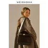 Sacs de soirée sac en cuir véritable petit sac à main carré grande capacité Ol épaule lumière luxe Messenger 2023 mode femmes