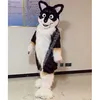 Dog fox Husky Cartoon Mascot Costume Top Cartoon Anime theme character Carnival Unisex Adults Size Christmas Birthday Party Outdoor Outfit Suit