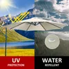 Skugga 2/2.7/3M UV -skydd Parasol Sunshade Paraply Cover Garden Waterproof Beach Canopy Replacement 6/8ribs 230510