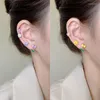 Stud Earrings Cute Romantic Colorful Butterfly Flower Set Irregular Geometric Mini Studs For Women Girl Jewelry Gifts