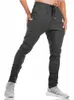 Pantalons pour hommes 2023 hommes pantalons de survêtement décontractés printemps automne course basket-ball pantalon d'entraînement mince Sport à séchage rapide fermeture éclair jambes longues vêtements masculins