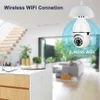 Board Cameras 2K IP Camera E27 Bulb Full Color 5G WiFi Indoor Mini Tuya Smart Home Security Protection Surveillance Baby Monitor Video Pet Cam