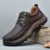 Wandelschoenen 2021 novos sapatos masculinos de couro genuno sapatos de negcios de alta qualidade ao ar livre tnis masculinos sapatos casuais caminhadas p230511