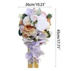 Decoratieve bloemen 17.7 '' Wedding boeketten voor bruid traan traancascade boeket van J2FA