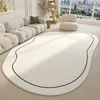 Dywany moda nieregularna dywan w salonie minimalistyczna linia nowoczesna sypialnia dywanika dekoracje domowe Mat Tapis 230511