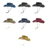 Sombreros de ala ancha Sombrero de pesca empacable Sombrilla Jungle All-match para montar al aire libre Senderismo Camping al por mayor