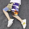 Shorts Teenager Jungen Sommer Elastische Taille Cargo Kinder Kurze Hosen Wadenlange Kinder Hosen Trend 6 8 10 Y 230510