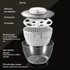 Fruit Vegetable Tools Vegetable Dehydrator Electric Quick Cleaning Dryer Fruit and Vegetable Dry and Wet Separation Draining Salad Spinner Home Gadget 230511