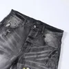 designer jeans jeans jean amirres denim pantaloni da uomo 2023 nuovi jeans skinny grigio grigio alla moda l0di