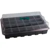 Planters 1PCS Sedalling Tacky Starter z E 24 komórkami do ogrodnictwa Bonsai Plant Grow Start Kita Kit Black